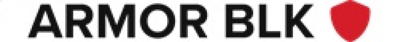 Logo of Armor BLK with red shield icon