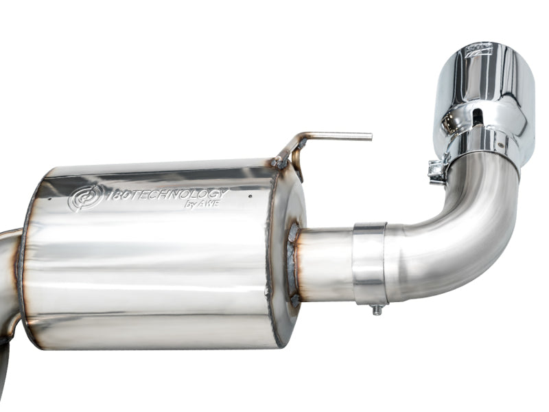 AWE 19-23 BMW 330i / 21-23 BMW 430i Base G2X Touring Axle Back Exhaust - Chrome Silver - DTX Performance