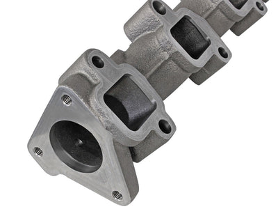 aFe Power BladeRunner Ported Ductile Iron Exhaust Manifold 01-16 GM Diesel Trucks V8-6.6L (td) for performance upgrades