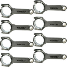 Load image into Gallery viewer, Manley Ford 5.0L V8 Coyote 5.933in Length Pro Series I Beam Connecting Rod Set for performance car parts at DTX Performance.