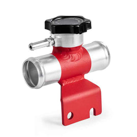 Mishimoto 08-15 Mitsubishi Lancer Evo X Coolant Fill Inlet - Red from DTX Performance, ideal for performance car upgrades.