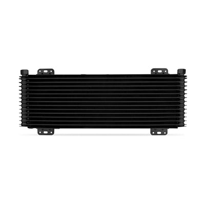 Mishimoto Universal Stacked Plate Trans Cooler 13 Row Black for performance car parts at DTX Performance shop