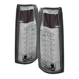 xTune Yukon Denali 99-00 LED Tail Lights Chrome ALT-JH-CCK88-LED-C