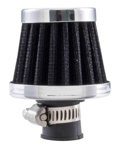 Spectre Breather Filter 10mm Flange / 2in. OD / 1-3/4in. Height - Black for performance car parts