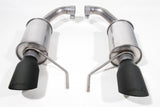Roush 2024 Ford Mustang GT/EcoBoost Dual Tip Axle Back Exhaust w/ Black Tips
