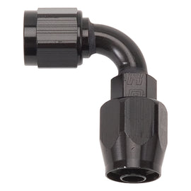 Russell Performance -10 AN Black 90 Degree Full Flow Hose End for high performance auto parts, DTX Performance