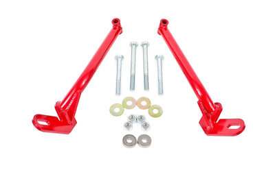 BMR 78-87 G-Body Control Arm Reinforcement Braces - Red performance car parts from veteran owned DTX Performance shop