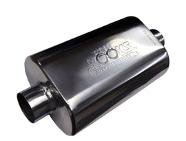 Kooks Universal 2 1/2in Center/Center Oval Muffler (4x8x12), performance car parts, exhaust systems, high performance auto parts