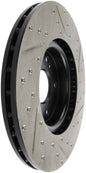 StopTech 04-08 Acura TL (Brembo Caliber) SportStop Slotted & Drilled Right Front Rotor