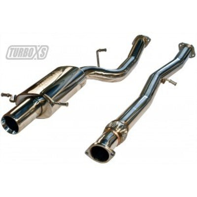 Turbo XS 04-08 Forester 2.5 XT Cat Back Exhaust, performance car parts, high performance auto parts, exhaust systems, DTX Performance.