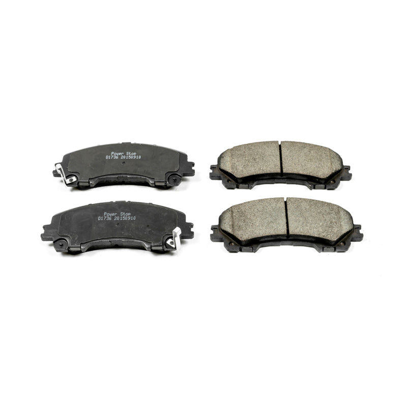 Power Stop 14-19 Infiniti Q50 Front Z16 Evolution Ceramic Brake Pads - DTX Performance