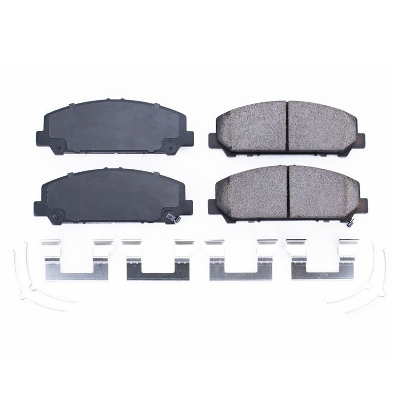 Power Stop 11-13 Infiniti QX56 Front Z17 Evolution Ceramic Brake Pads w/Hardware - DTX Performance