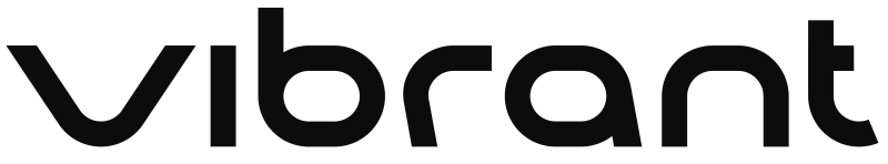 Vibrant logo for high performance car parts