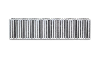 Vibrant Vertical Flow Intercooler 27in. W x 6in. H x 4.5in. Thick from DTX Performance, perfect for performance car parts upgrades.