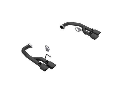 MBRP 2024 Ford Mustang GT 5.0L 2.5in Dual Rear Axle-Black Tips exhaust system, performance car parts, high performance auto parts
