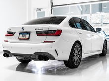 Load image into Gallery viewer, AWE Tuning 2019+ BMW M340i (G20) Non-Resonated Touring Edition Exhaust - Quad Diamond Black Tips - DTX Performance