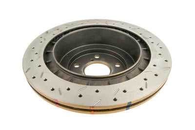 DBA 06-07 WRX / 05-08 LGT Rear Drilled & Slotted 4000 Series Rotor, performance upgrades, high performance brakes from DTX Performance