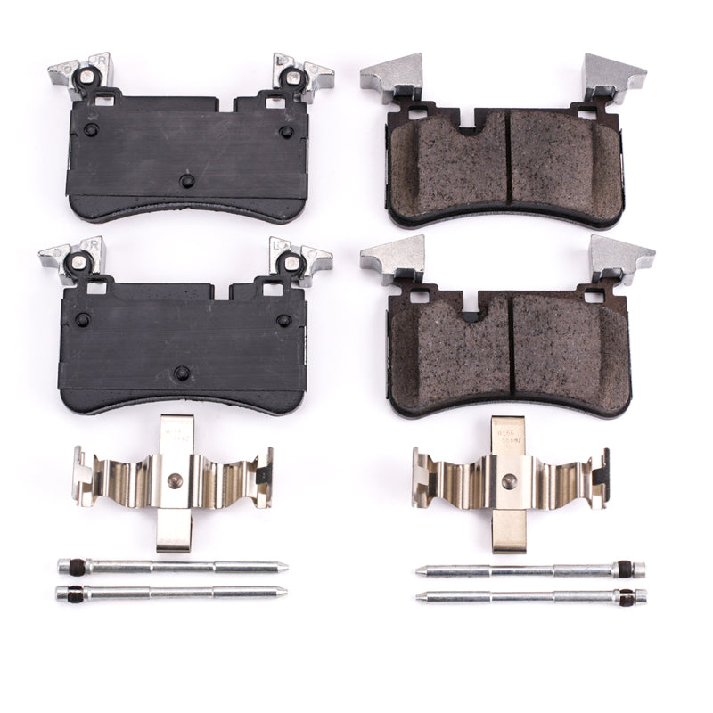 Power Stop 08-13 Mercedes-Benz C63 AMG Rear Z17 Evolution Ceramic Brake Pads w/Hardware - DTX Performance