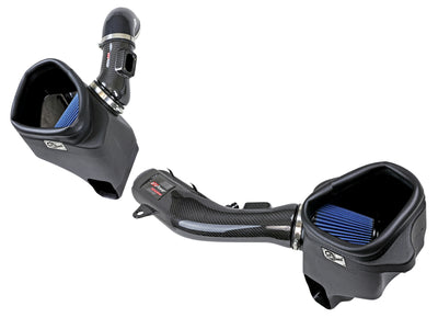 aFe Track Series Stg 2 Carbon Fiber Intake w/Pro 5R Media BMW M3/M4 S55 by DTX Performance