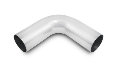 Vibrant 4in O.D. Universal Aluminum Tubing (90 degree bend) - Polished, perfect for performance car parts and performance upgrades