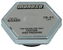 Load image into Gallery viewer, Moroso Racing Radiator Cap - 19-21lbs - DTX Performance