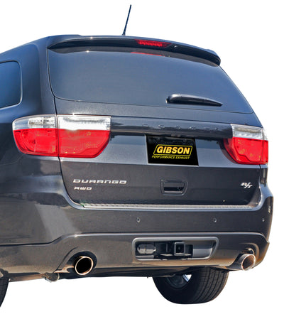 Gibson 11-18 Dodge Durango R/T Dual Exhaust - Aluminized for performance upgrades