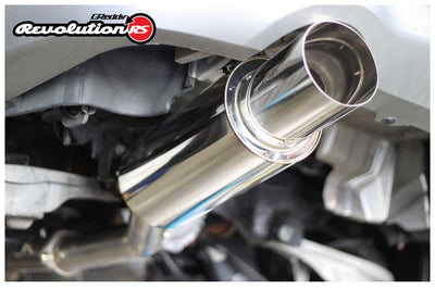 GReddy 07-14 Infiniti G37 Single Revolution RS Exhaust for performance cars at DTX Performance, a veteran-owned tuning shop.