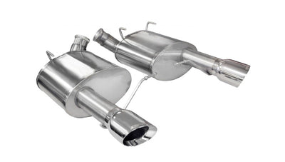 Corsa 2011-2014 Ford Mustang GT/Boss 302 5.0L V8 Polished Sport Axle-Back Exhaust performance car parts