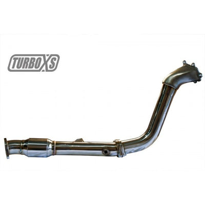 Turbo XS 02-07 WRX-STi / 04-08 Forester XT High Flow Catted Downpipe performance car parts