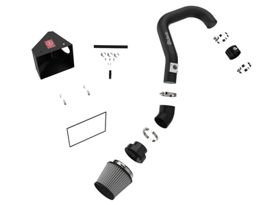 aFe Takeda Rapid Induction Cold Air Intake System w/ Pro DRY S Filter 13-14 Subaru Outback H4-2.5L parts layout.