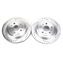 Load image into Gallery viewer, Power Stop 08-18 Cadillac CTS Rear Evolution Drilled &amp; Slotted Rotors - Pair - DTX Performance