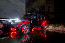 Load image into Gallery viewer, Oracle Bluetooth + RF Underbody Rock Light Kit - 8 PCS - ColorSHIFT on Jeep in off-road setting for performance car parts
