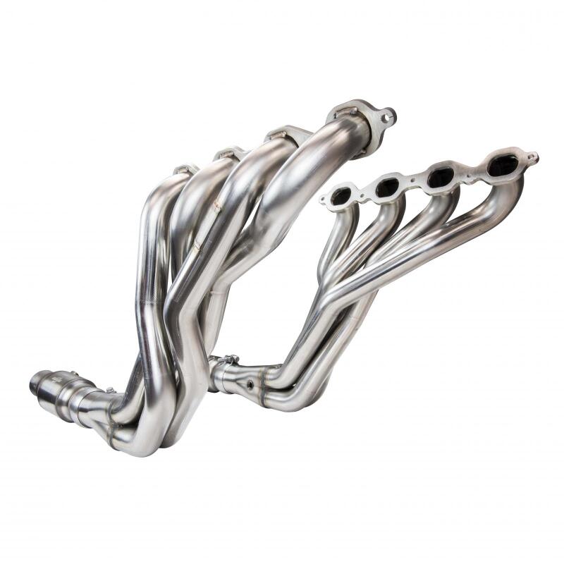 Kooks 2016 + Chevrolet Camaro SS 1 7/8in x 3in SS Longtube Headers w/ Catted Connection Pipes for high performance car upgrades