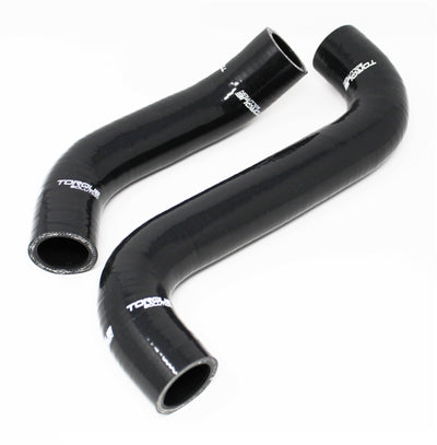 Torque Solution 02-07 Subaru WRX / 04-07 STI Silicone Radiator Hose Kit - Black for performance upgrades