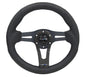 NRG Reinforced Steering Wheel (320mm) w/Carbon Center Spoke for performance car upgrades at DTX Performance, a veteran owned shop.