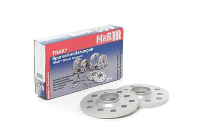 H&R Trak+ 5mm DR Wheel Adaptor Bolt 5/130 Center Bore 71.6 Bolt Thread 14x1.5 - Black performance car part DTX Performance