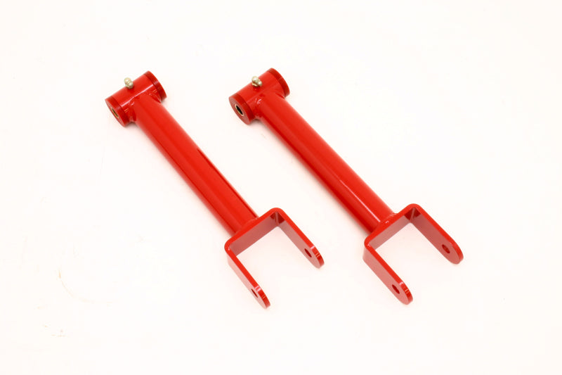 BMR 91-96 B-Body Non-Adj. Upper Control Arms Extended Length (Polyeruathane Bushings) - Red - DTX Performance