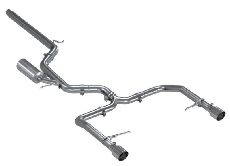 MBRP 19-21 VW Jetta GLI T304 SS 3in Cat-Back Dual Rear Exit Exhaust - performance car parts by DTX Performance.