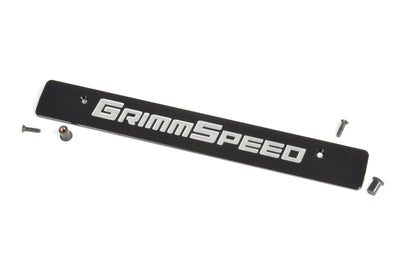 GrimmSpeed 2015+ Subaru Impreza/WRX/STi License Plate Delete Plate, high performance auto parts, racing suspension, tune upgrades, DTX Performance.