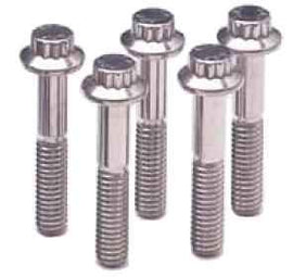 ARP 1/4in x 20 - 1.5 in UHL 12pt SS Bolt Kit (5/pkg)
