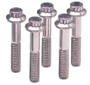ARP 1/4in x 20 -1.5 in UHL 12pt SS Bolt Kit for performance car parts by DTX Performance, perfect for engine upgrades and tuning.