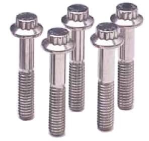ARP M8 x 1.25 x 45mm 12pt Black Oxide Bolts (Set of 5), performance car parts for tuning and upgrades from DTX Performance, veteran owned shop
