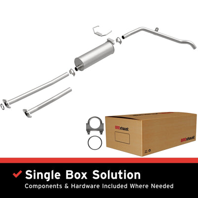 MagnaFlow BRE Exhaust Kit 86-88 Toyota Pickup 2.4L with gaskets and clamps for performance upgrades by DTX Performance.