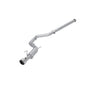 MBRP 2022 Subaru WRX 2.4L 3in Cat Back 5in OD Single Exit - Aluminized Steel exhaust system for performance cars from DTX Performance