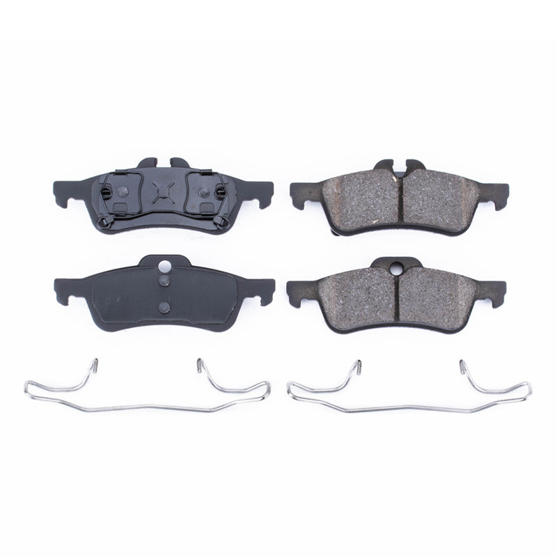 Power Stop 04-08 Mini Cooper Rear Z17 Evolution Ceramic Brake Pads w/Hardware - DTX Performance