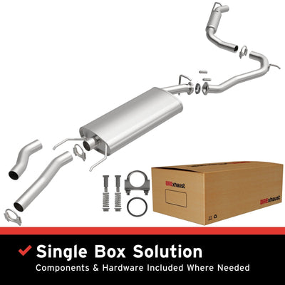 MagnaFlow BRE Exhaust Kit 06-12 Toyota RAV4 with components and box, performance upgrades from DTX Performance shop.