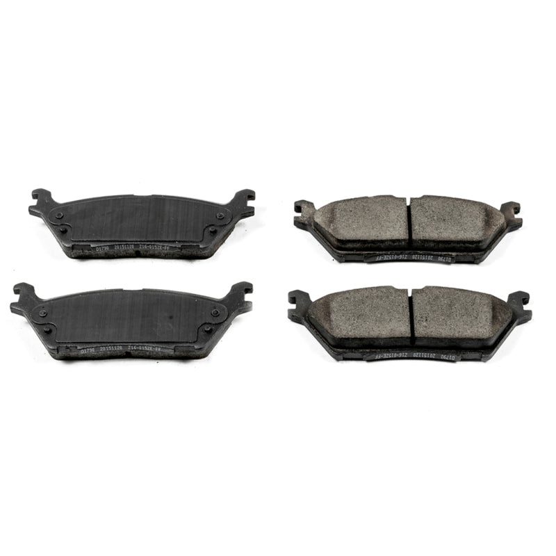 Power Stop 18-19 Ford Expedition Rear Z16 Evolution Ceramic Brake Pads - DTX Performance