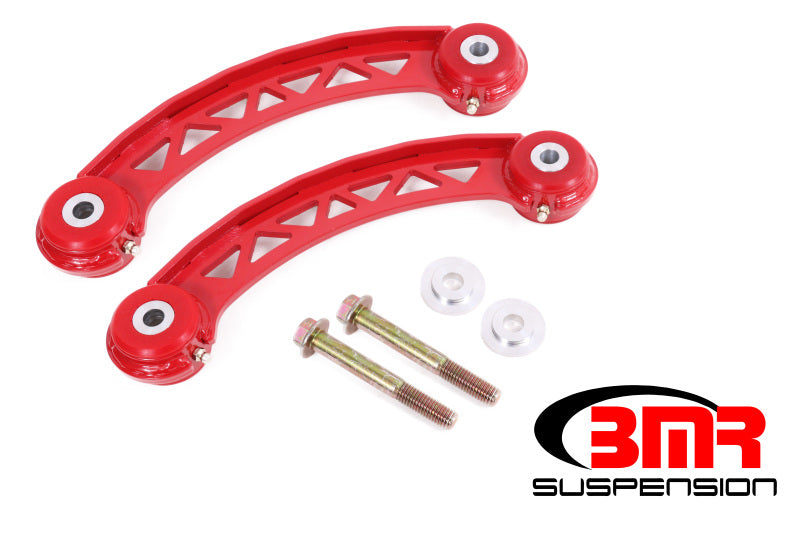 BMR 08-17 Challenger Non-Adj. Upper Trailing Arms (Polyurethane) - Red - DTX Performance