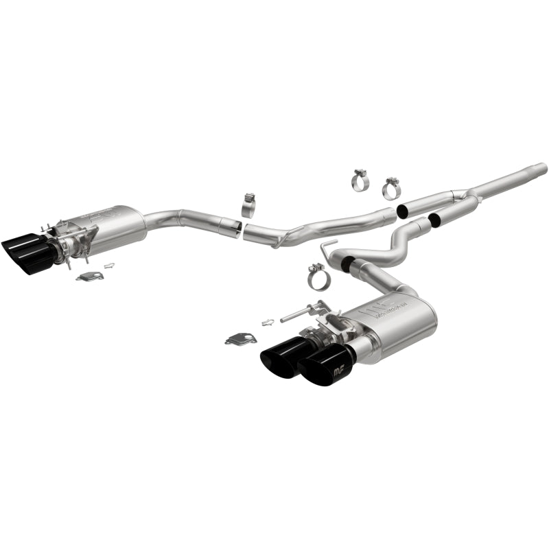 MagnaFlow 2024 Ford Mustang Ecoboost 2.3L Competition Series Cat-Back Performance Exhaust System - DTX Performance