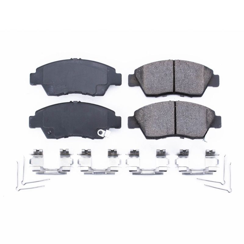 Power Stop 13-14 Acura ILX Front Z17 Evolution Ceramic Brake Pads w/Hardware - DTX Performance